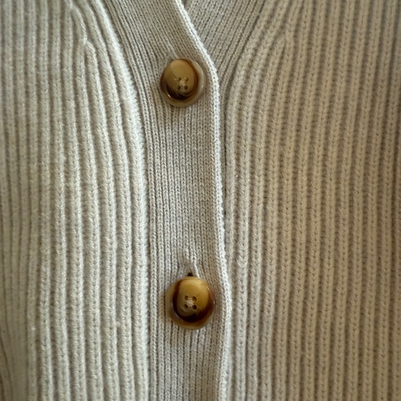 Toteme Lambswool Knit Cardigan SZ Small - Picture 7 of 9